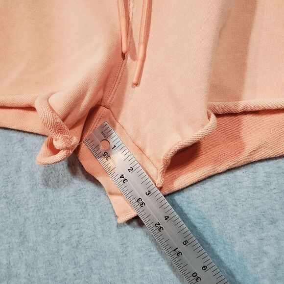 Joy Lab Shorts Women XL Orange Stretch Athletic Fit Lightweight Drawstring Waist - Picture 5 of 8